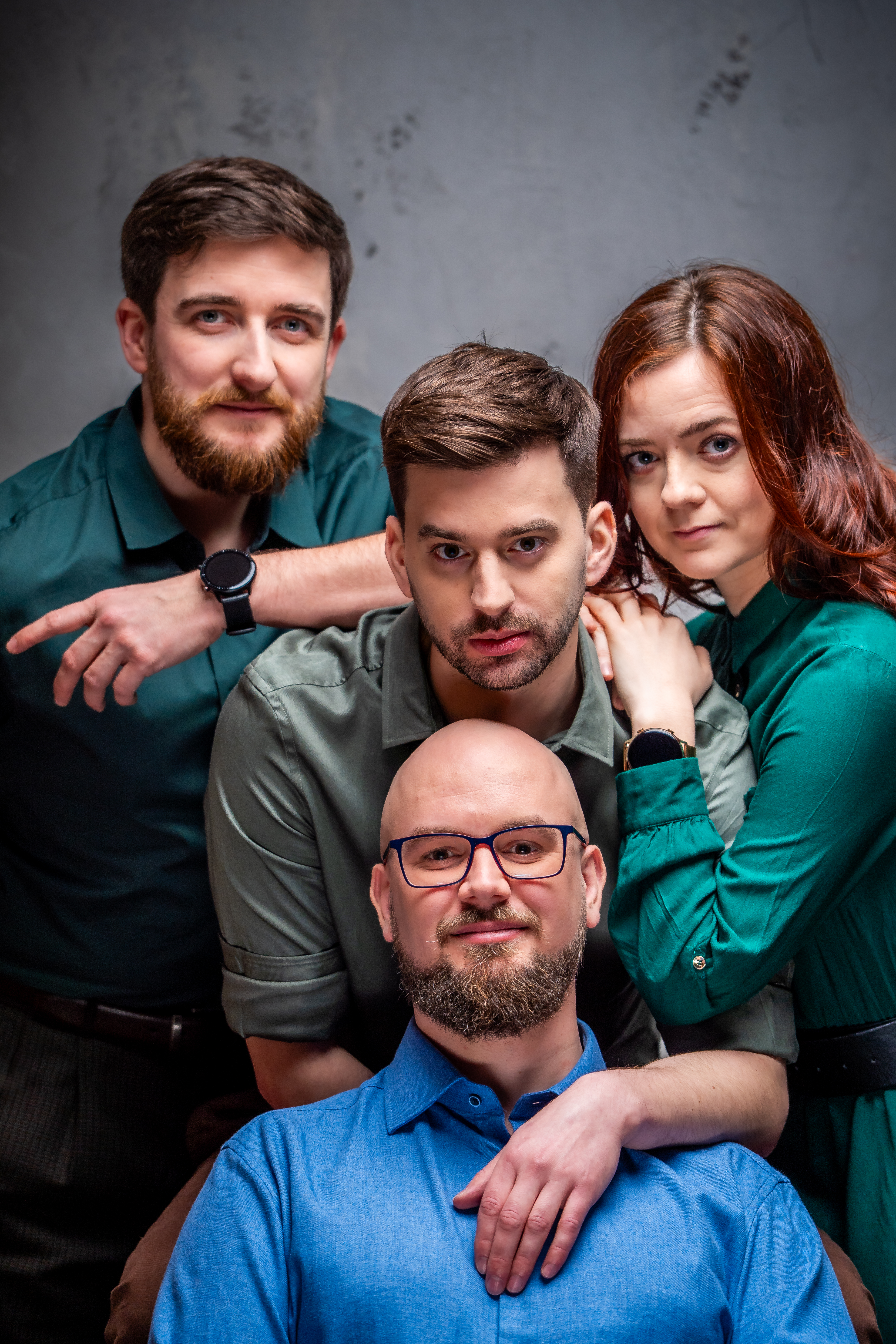trainer_photo_Natalia Cyran, Michał Gruz, Tomasz Marcinko, Piotr Zdebski _Spektakl DIY